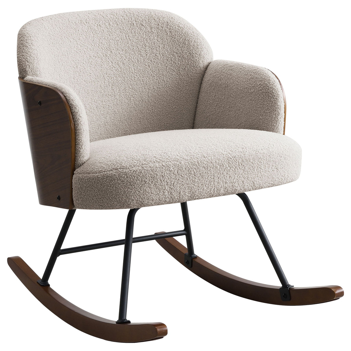 Valera - Upholstered Mid Back Rocking Chair