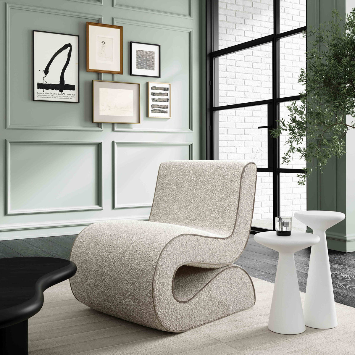 Senna - Basketweave Accent Chair - R&R Furniture Gallery (Fountain Valley, CA)