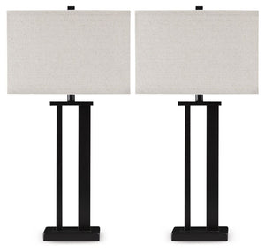 Aniela - Metal Table Lamp Set - R&R Furniture Gallery (Fountain Valley, CA)
