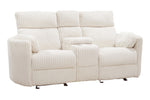 Radius - Power Glider Reclining Console Loveseat - R&R Furniture Gallery (Fountain Valley, CA)