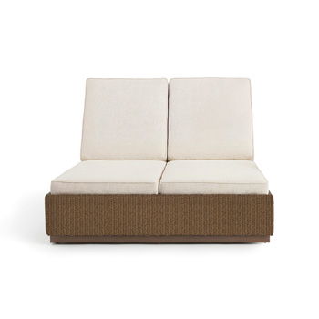Alabaster - Chaise Lounge With Cushion