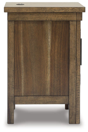 Moriville - Chair Side End Table - Grayish Brown - R&R Furniture Gallery (Fountain Valley, CA)
