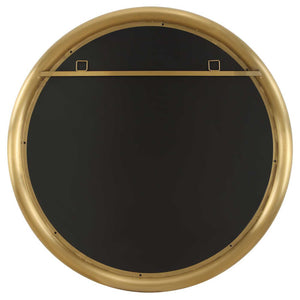 Atkinson - Modern Round Mirror - Brass
