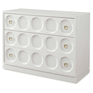 Roundabout - 3 Drawer Chest - White