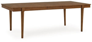 Lyncott - Rectangular Dining Room Extension Table - Brown - R&R Furniture Gallery (Fountain Valley, CA)