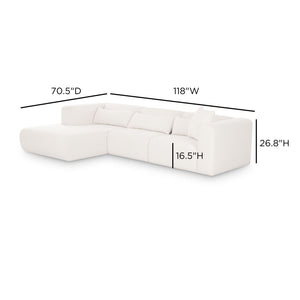 Tarra - Chenille Modular Sectional