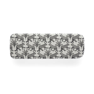 Ollie - Leopard Jacquard Bench