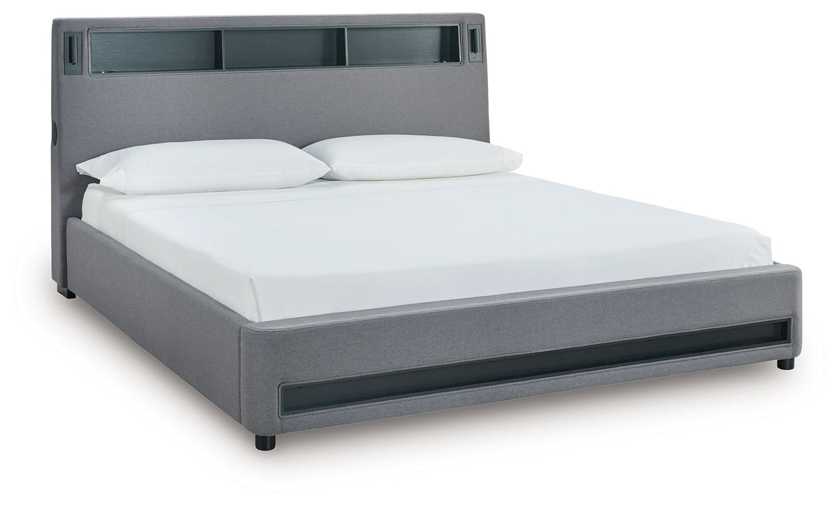 Verishaw - Upholstered Bed - R&R Furniture Gallery (Fountain Valley, CA)