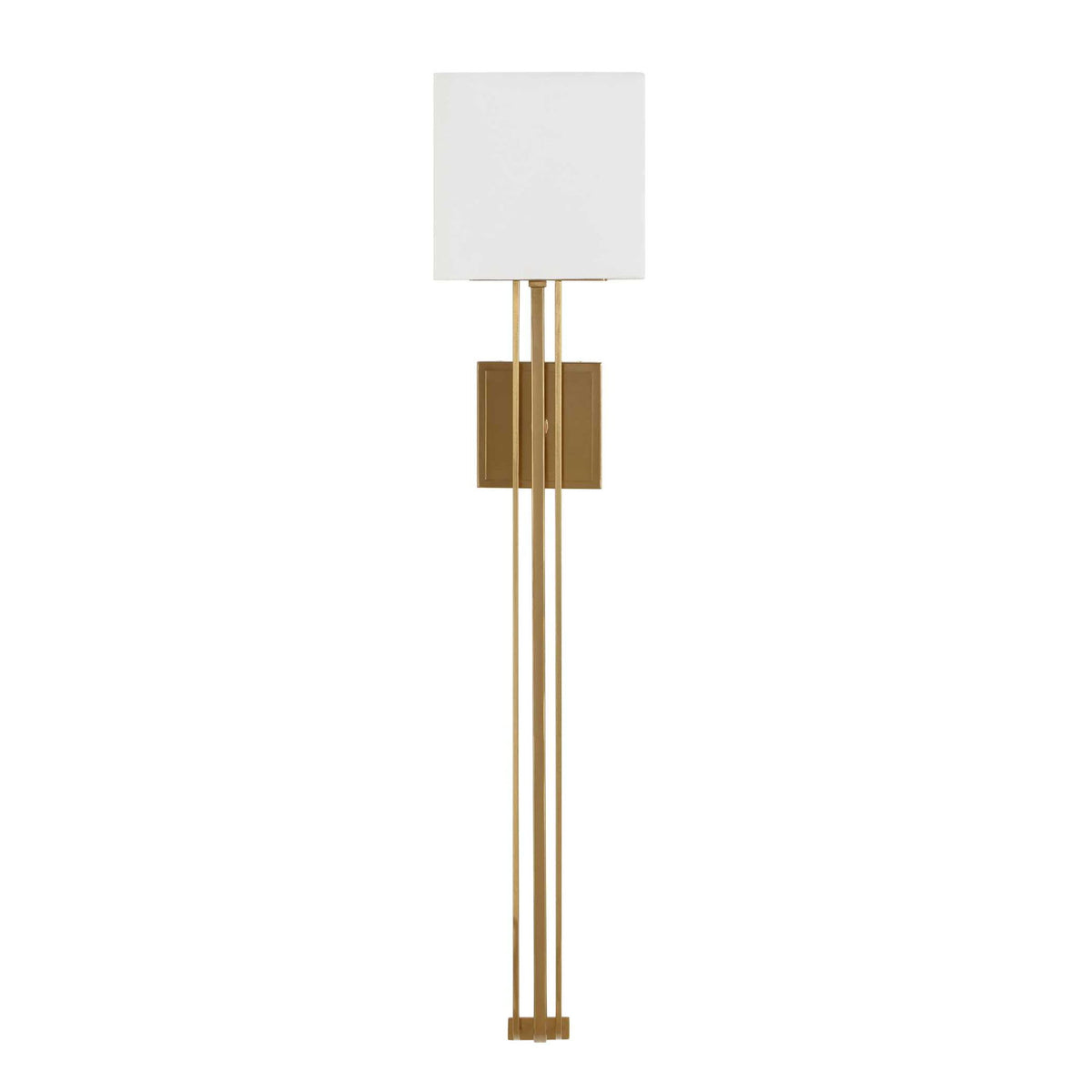 Trenton - 2 Light Brass Sconce - Gold