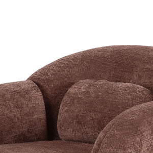 Misty - Knubby Fabric Accent Chair