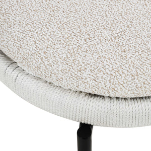 Pansy - Outdoor Dining Chair - Cream - R&R Furniture Gallery (Fountain Valley, CA)