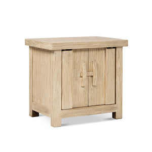Rowan - 2 Door Cabinet - Light Natural Brown