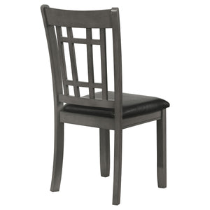 Lattice Back Side Chairs (Set of 2)