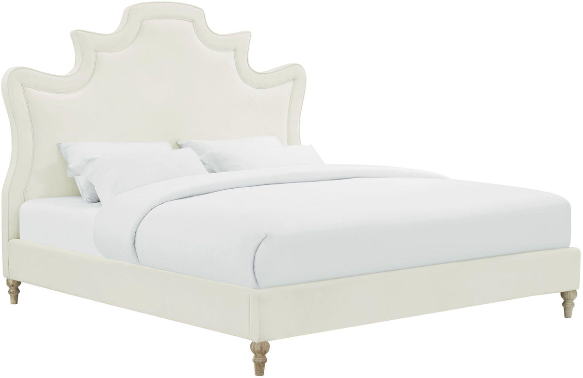 Serenity - Velvet Bed - R&R Furniture Gallery (Fountain Valley, CA)