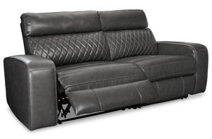 Samperstone - Power Reclining Sectional - R&R Furniture Gallery (Fountain Valley, CA)