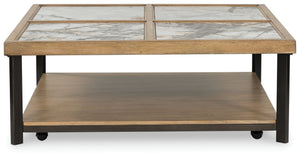 Montia - Square Cocktail Table - Multi - R&R Furniture Gallery (Fountain Valley, CA)