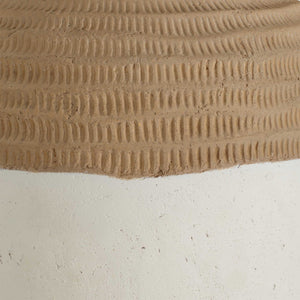 Bellaby - Terracotta Table Lamp - Brown / White