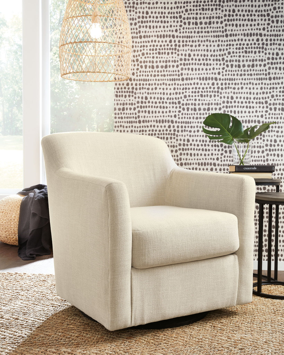 Bradney - Swivel Accent Chair - R&R Furniture Gallery (Fountain Valley, CA)