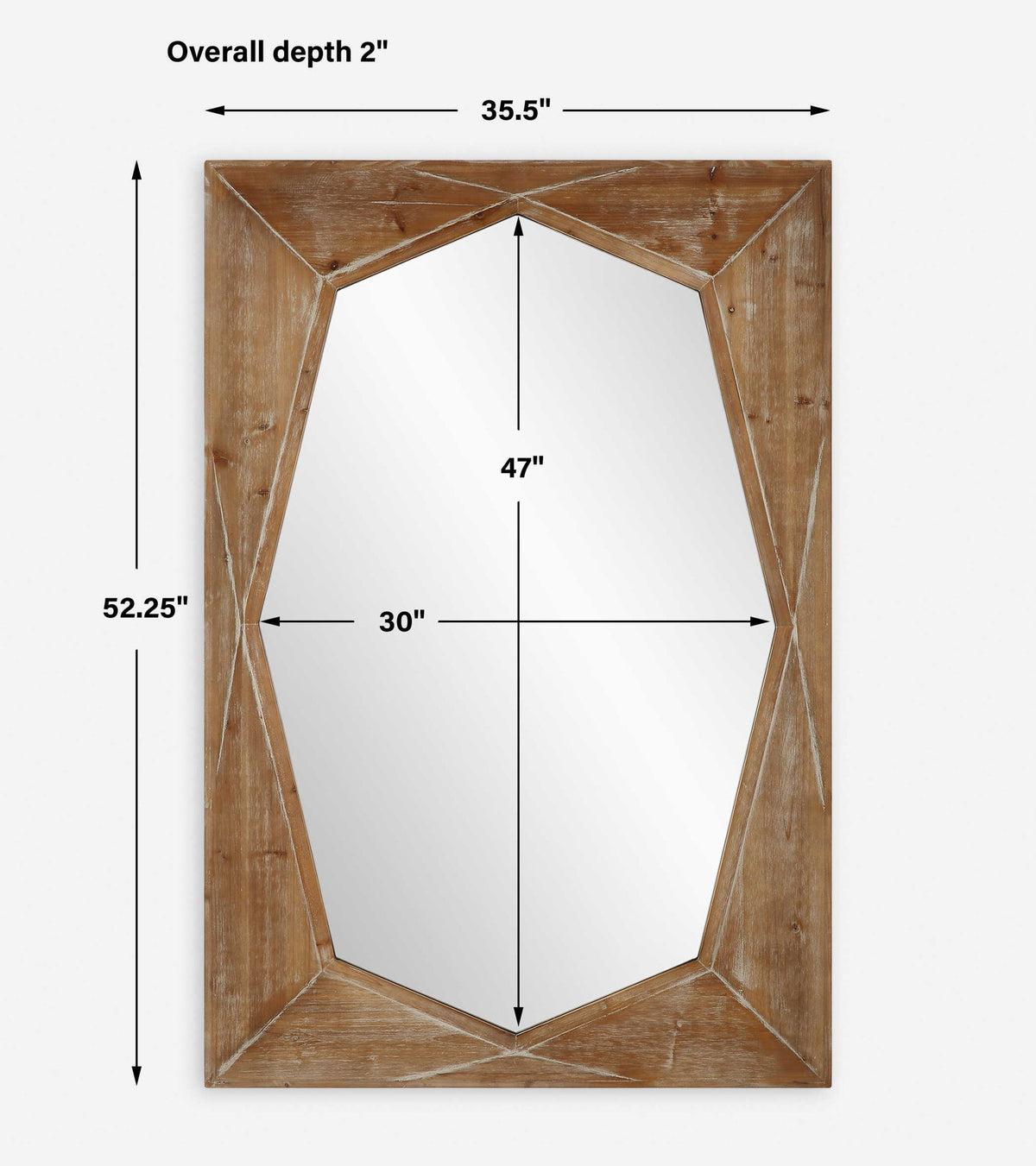 Marquise - Wood Mirror - Natural