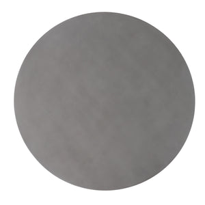 Bateman - Modern Faux Concrete + Walnut Round Dining Table — view 3