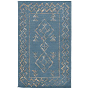 Comporta - 2' x 3' Lagos Rug - Blue / Natural