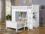 Willoughby - Twin Loft Bed - White
