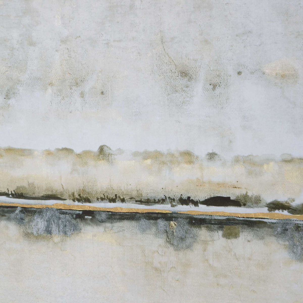 Gilded Horizon - Framed Print