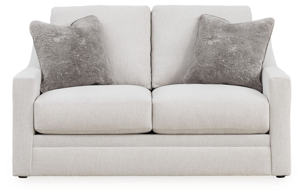 Maitelynn - Loveseat - Chalk - R&R Furniture Gallery (Fountain Valley, CA)