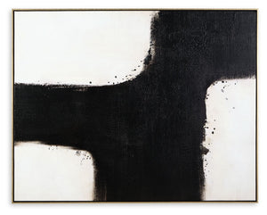 Reighlea - Wall Art - Black / White - R&R Furniture Gallery (Fountain Valley, CA)