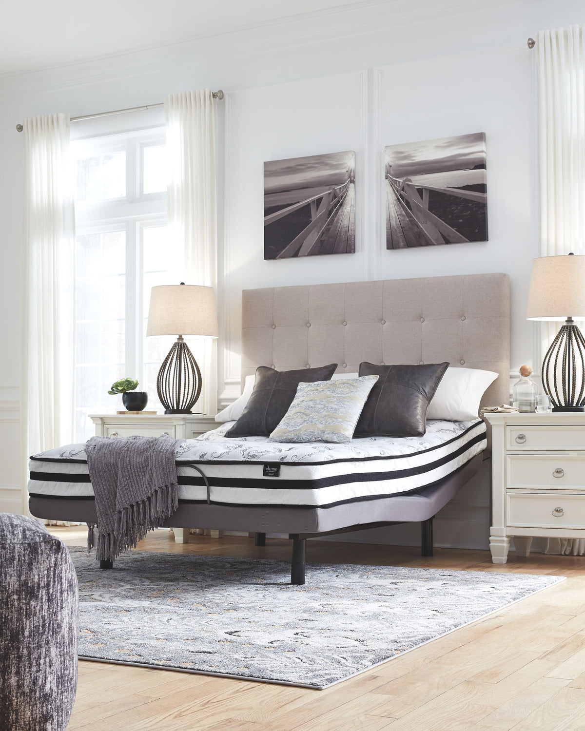 8 Inch Chime Innerspring - Firm Mattress - R&R Furniture Gallery (Fountain Valley, CA)
