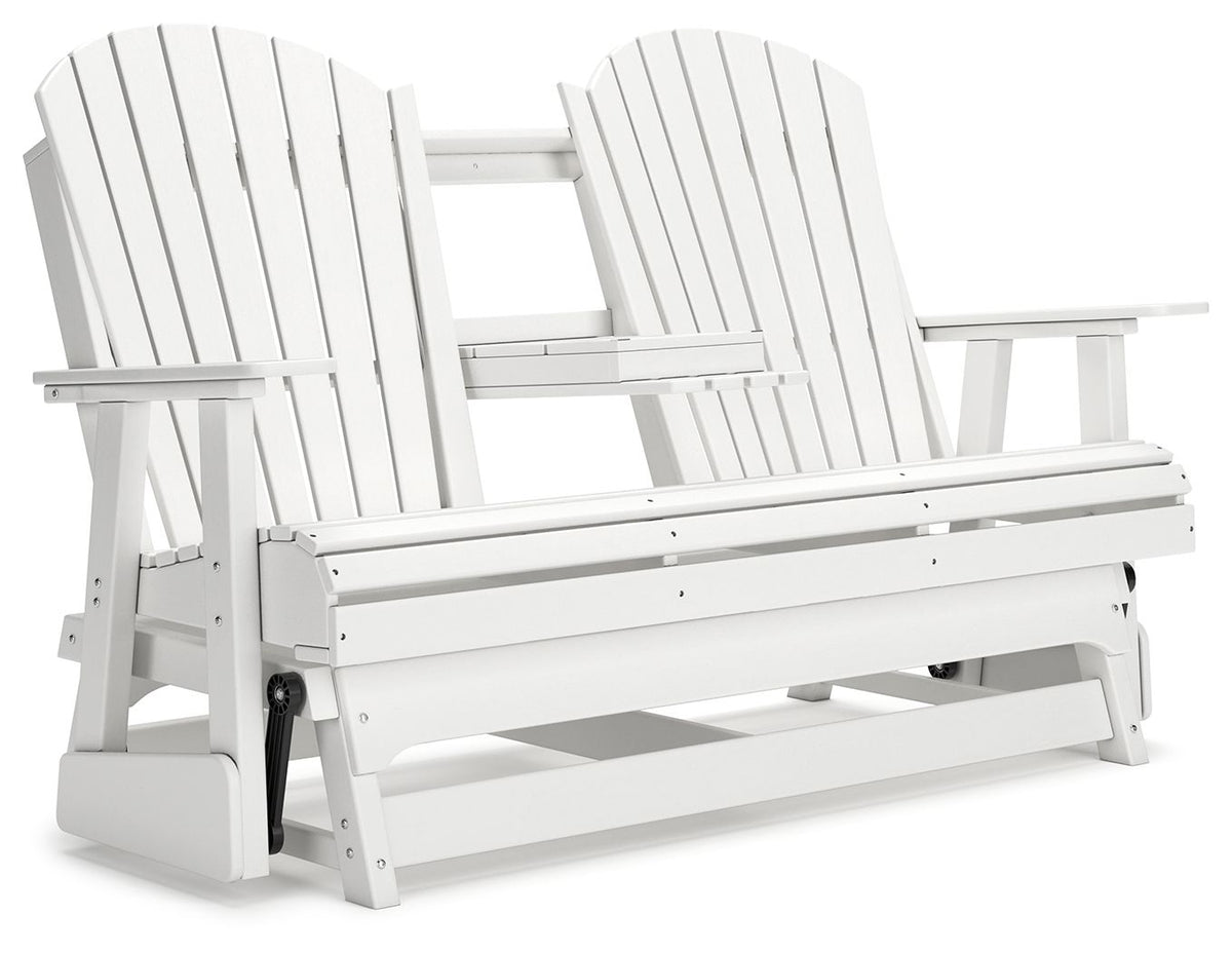 Hyland Wave - Glider Loveseat - R&R Furniture Gallery (Fountain Valley, CA)
