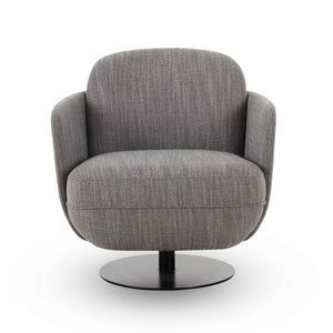 Solange - Swivel Chair - Gray