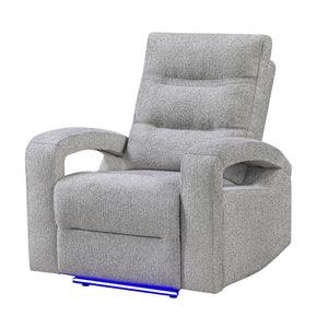 Isolde - Power Recliner, LED Lighting - Gray