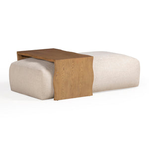Spencer - Ottoman With Bridge Table - R&R Furniture Gallery (Fountain Valley, CA)