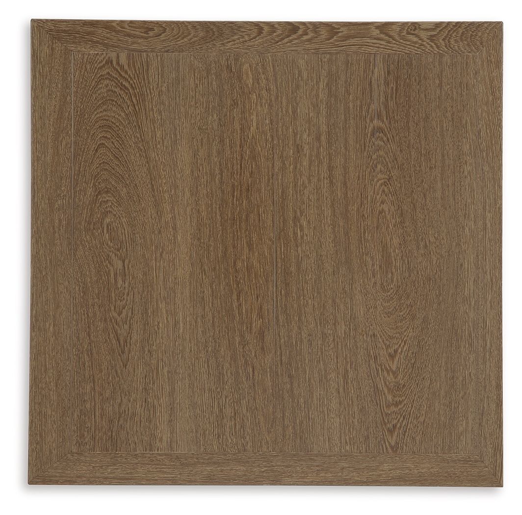 Serene Bay - Square End Table - Dark Brown - R&R Furniture Gallery (Fountain Valley, CA)
