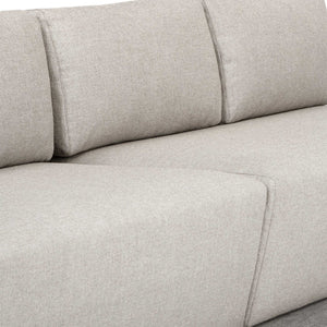 Remsen - Outdoor Large Sofa - Weathered Gray / Dove