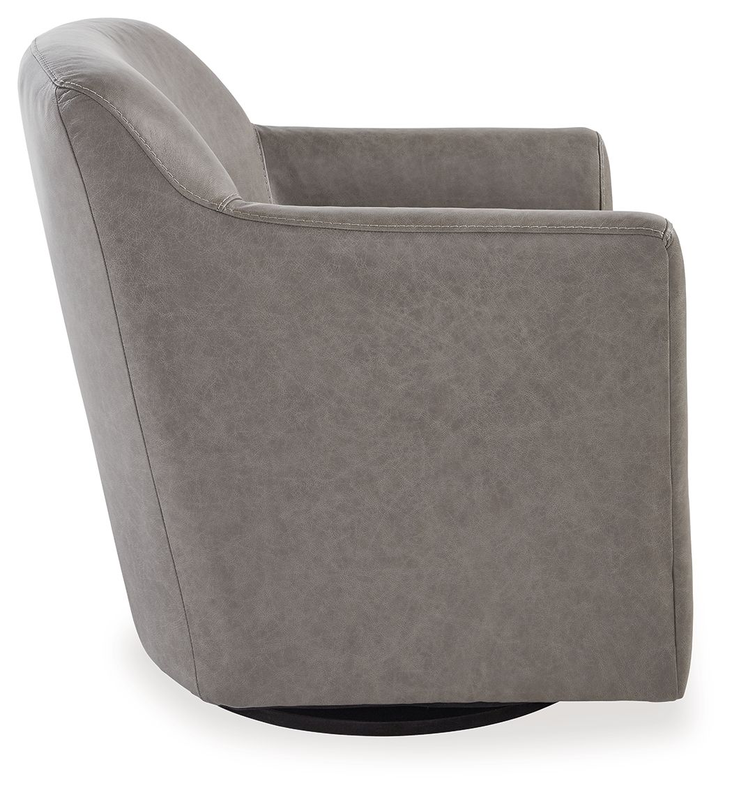 Bradney - Swivel Accent Chair - R&R Furniture Gallery (Fountain Valley, CA)
