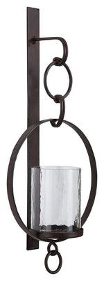 Ogaleesha - Wall Sconce - Brown - R&R Furniture Gallery (Fountain Valley, CA)