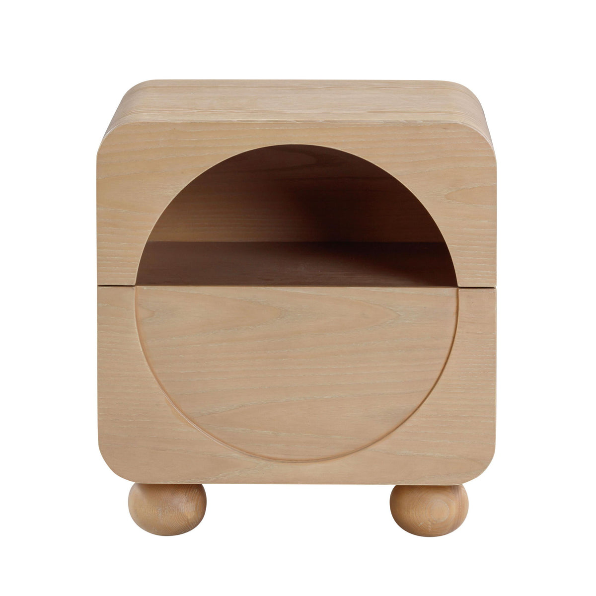 Moonrise - Ash Nightstand - Natural - R&R Furniture Gallery (Fountain Valley, CA)