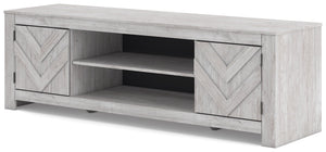 Cayboni - LG TV Stand With Fireplace Option - R&R Furniture Gallery (Fountain Valley, CA)