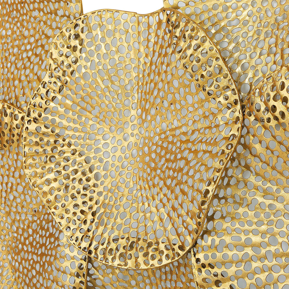Uttermost Ripley metal wall art decor featuring intricate geometric design for modern home interior.