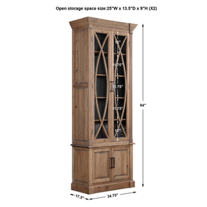 Julen - Display Cabinet - Woodtone