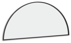Denlow - Accent Mirror - Black - R&R Furniture Gallery (Fountain Valley, CA)