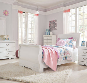 Anarasia - Sleigh Headboard - R&R Furniture Gallery (Fountain Valley, CA)