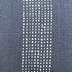 Caper - Outdoor Pillow - Slate Blue