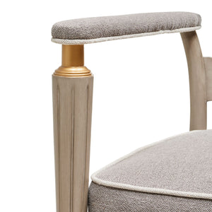 St. Charles - Accent Chair - Dove Gray - R&R Furniture Gallery (Fountain Valley, CA)