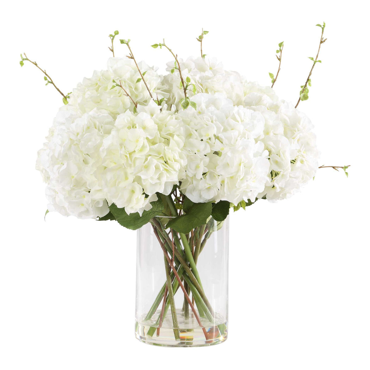 Anastasia Hydrangea - Centerpiece - White
