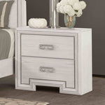 Basilone - Nightstand, Rustic White