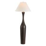 Pravin - Floor Lamp - Dark Wood