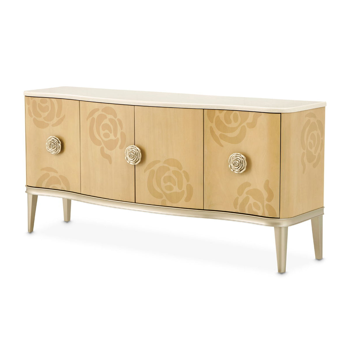 Camellia Field - Wood Sideboard - R&R Furniture Gallery (Fountain Valley, CA)